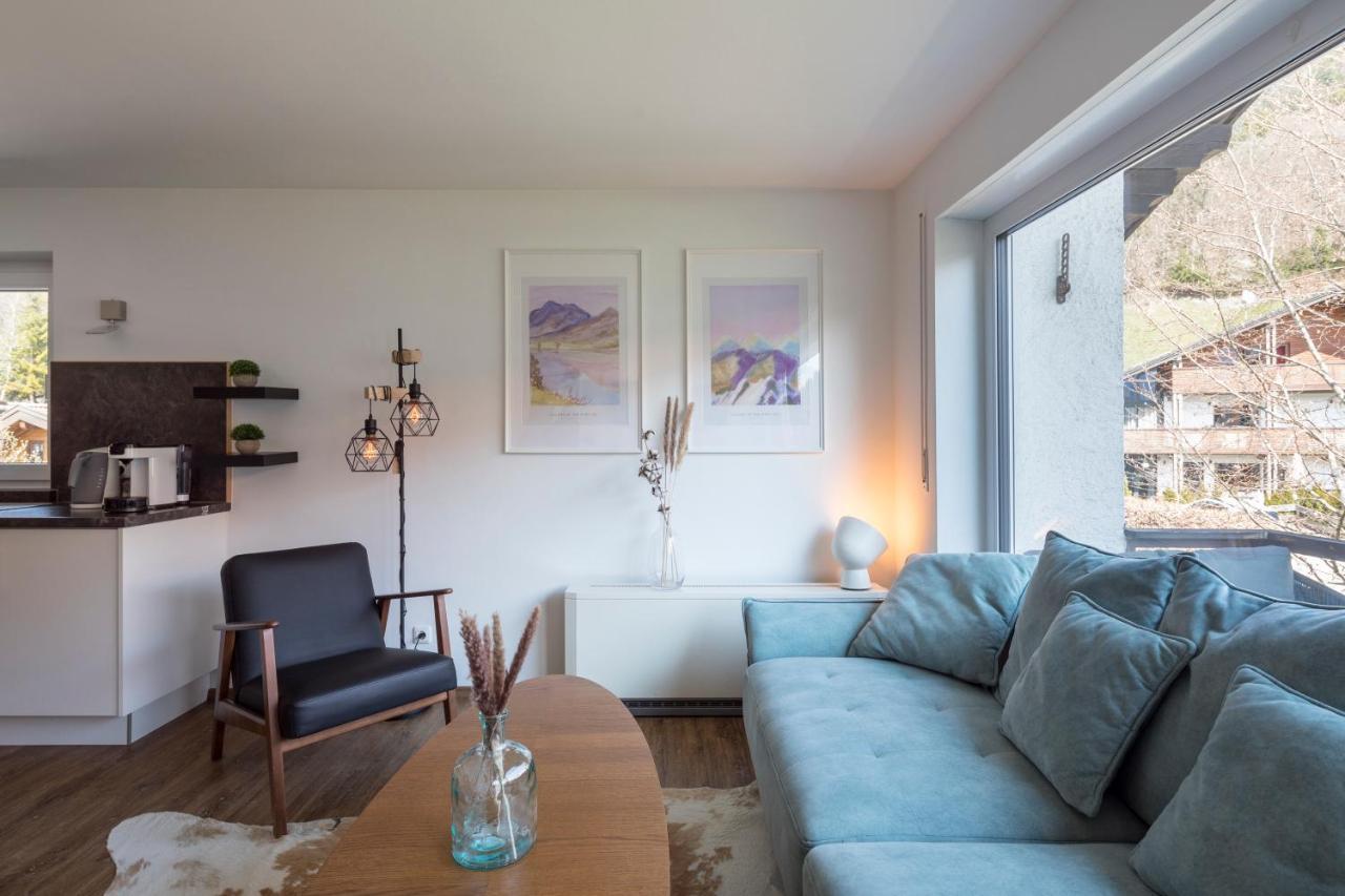 Design Apartment „Alpengluehen“ Nahe Breitachklamm Оберстдорф Екстер'єр фото